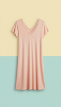 Modal Nightie in Mango Sorbet