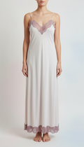 Porcelain modal slip dress